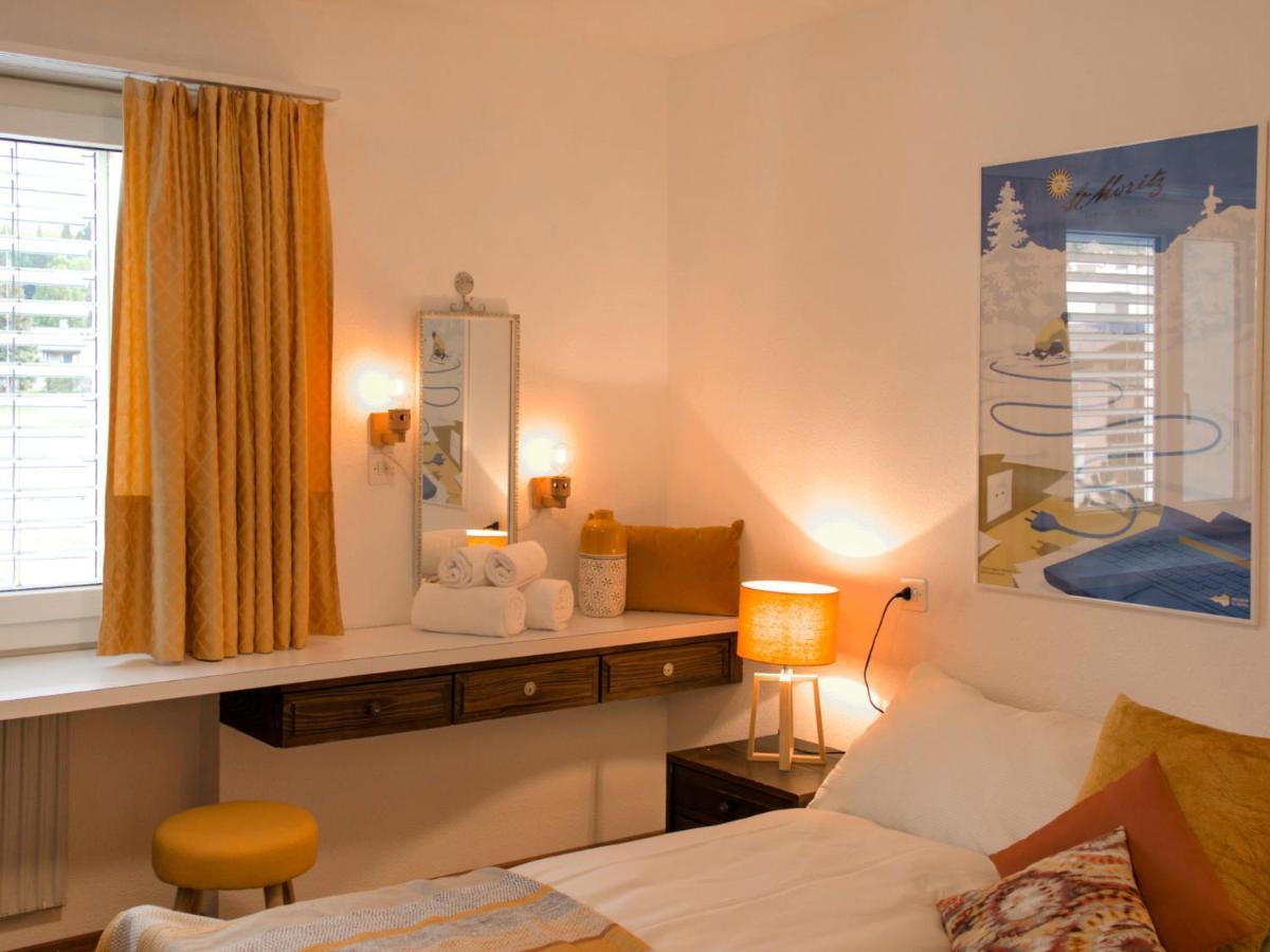 Apartment Chesa Ova Cotschna 205 Sankt Moritz Buitenkant foto